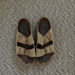 Suede Birkenstock Sandals